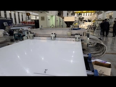 পিইটি পিপি পিওএম বোর্ড প্লেট শীট একক স্ক্রু এক্সট্রুশন মেশিন 25mm বেধ